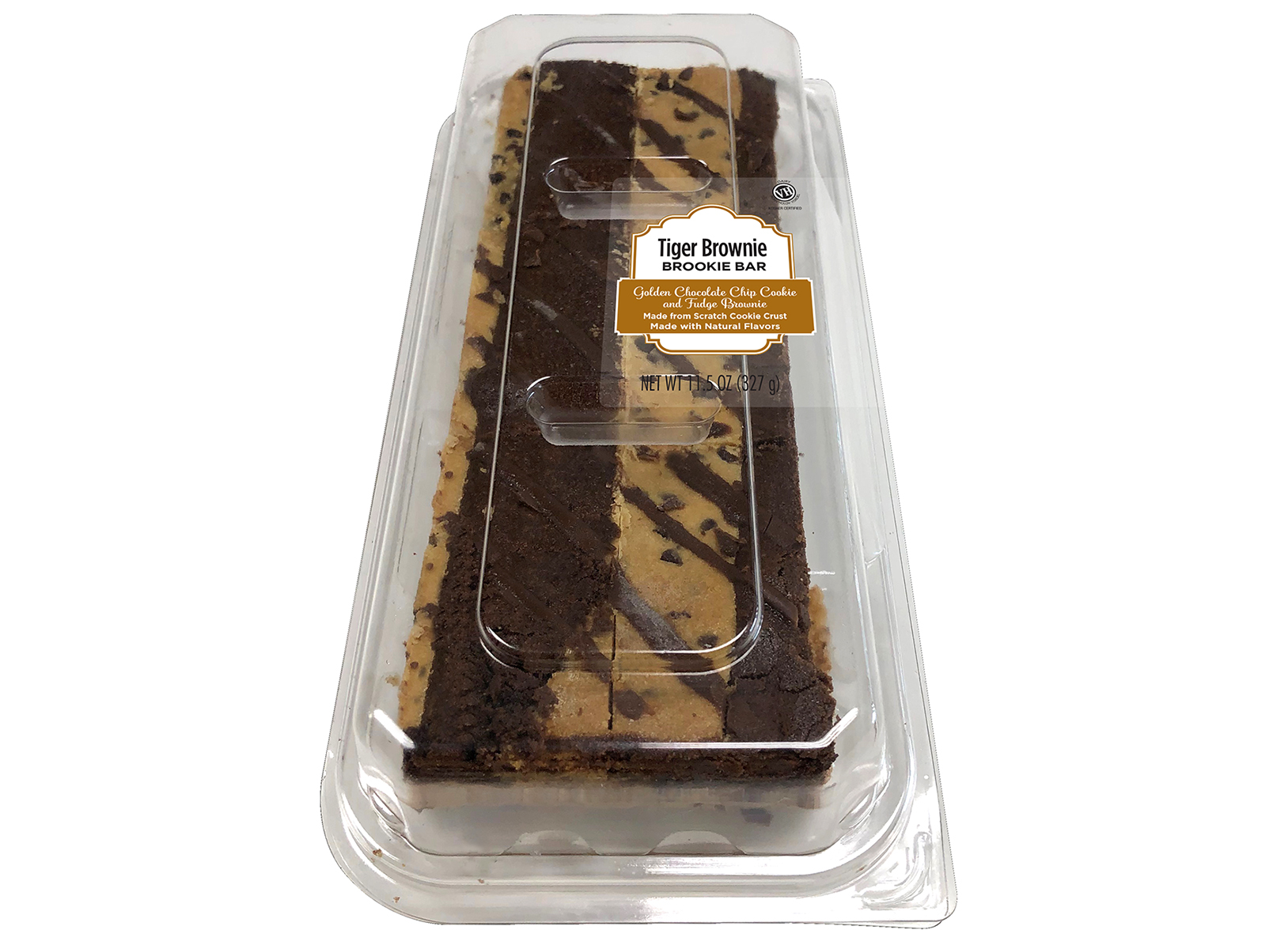 Tiger Brownie Brookie Bar